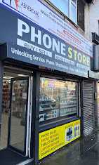 Phone Store shop front on Walton Vale